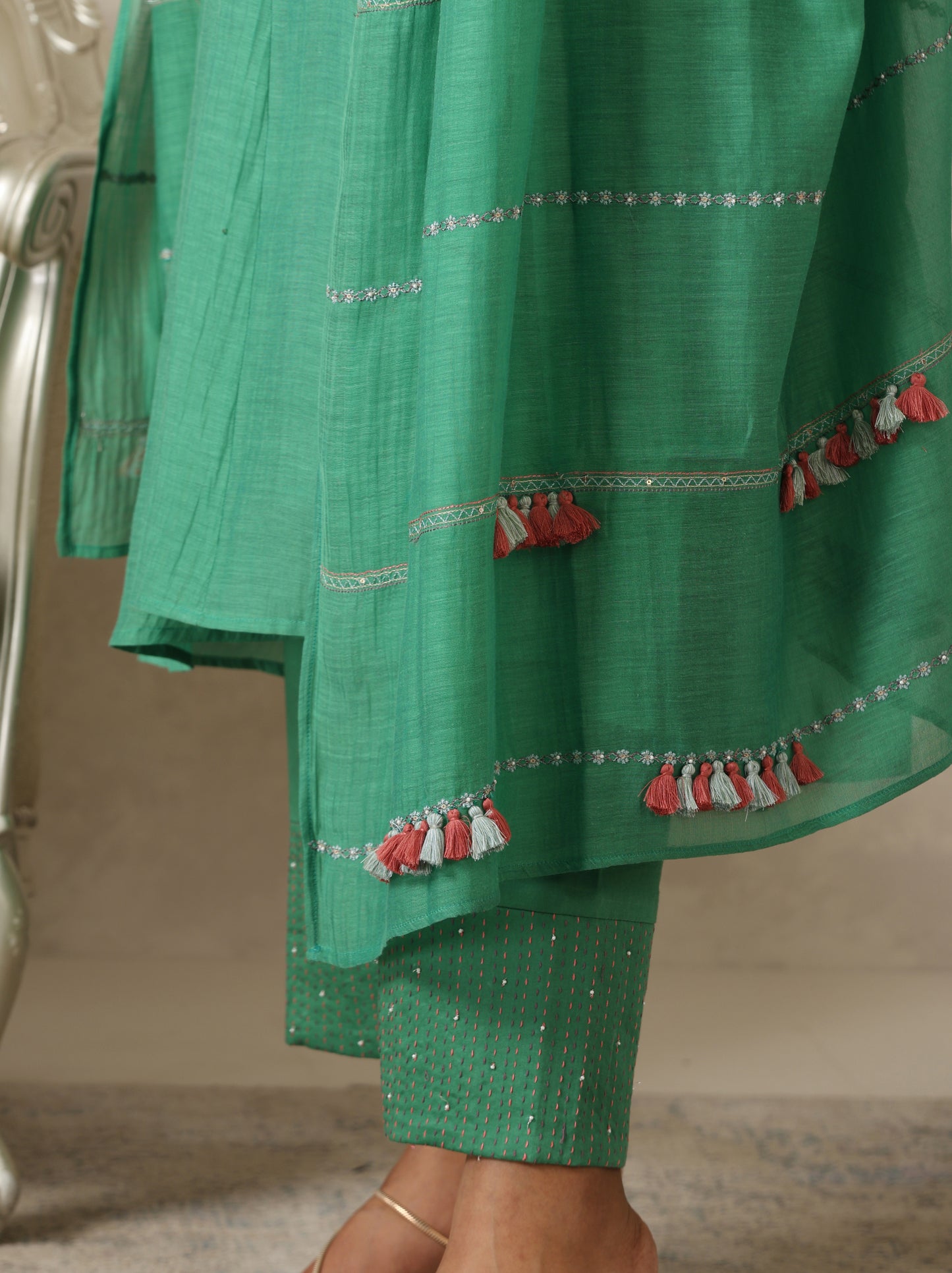 Seher Suit Set- Green