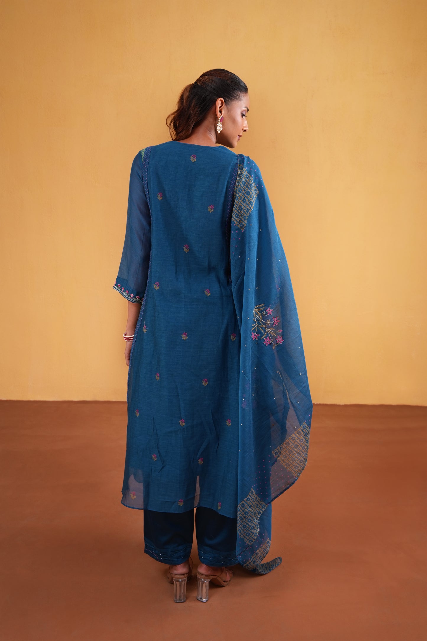 Rangrez Suit Set- Blue