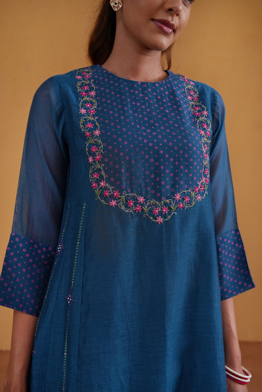 Raagini Suit Set- Blue