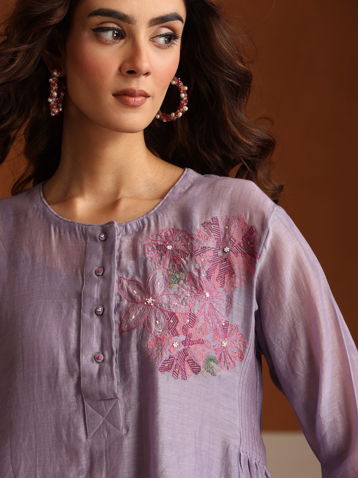 Lilac Cord Set - Purple