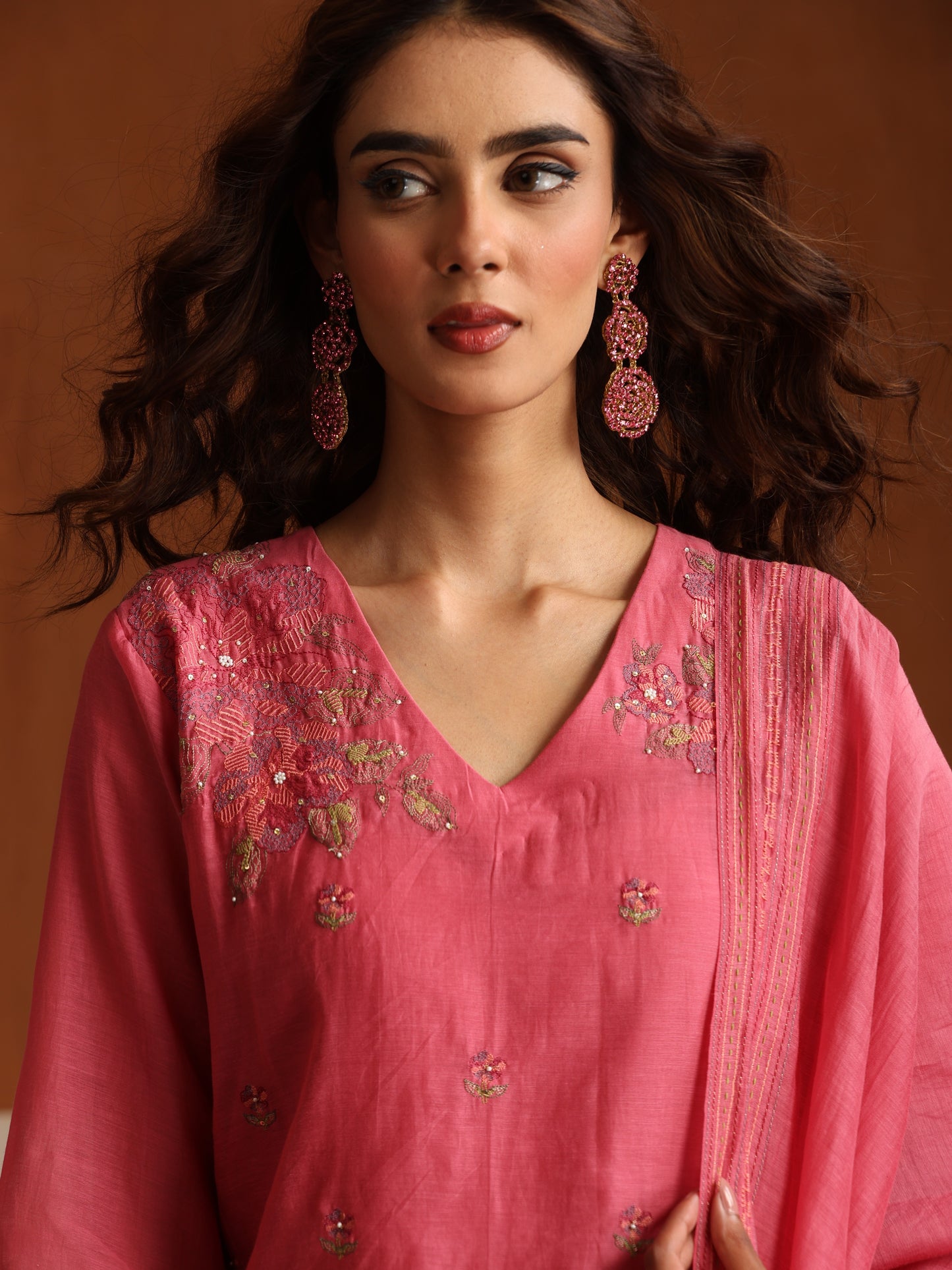 Rose Suit Set - Pink
