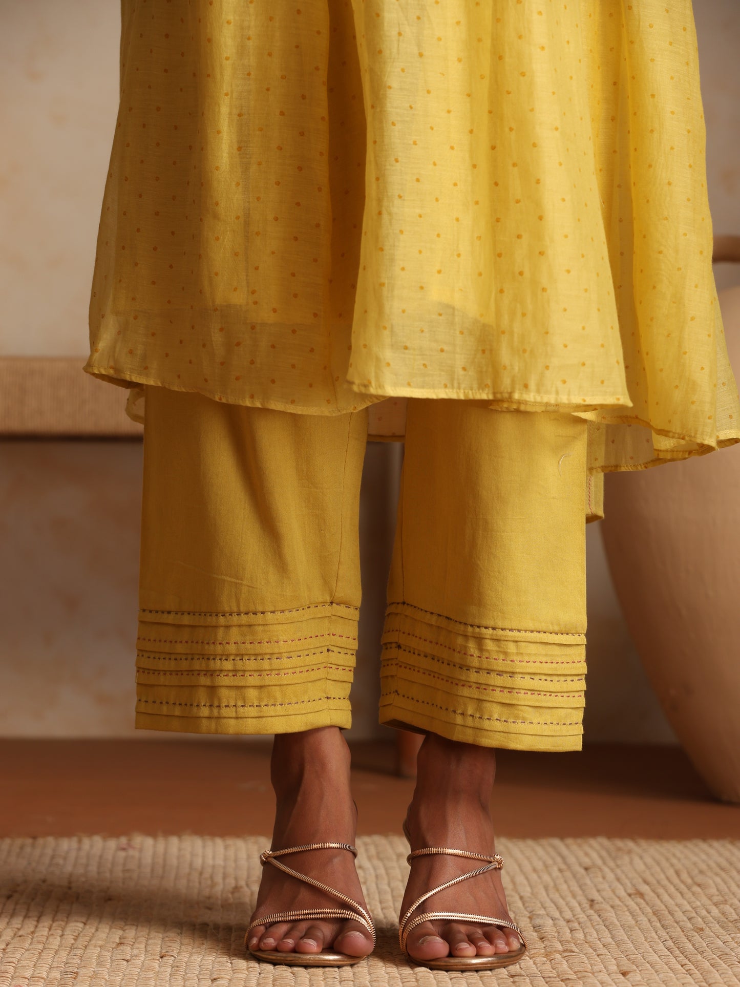 Sunflower Suit Set - Yellow