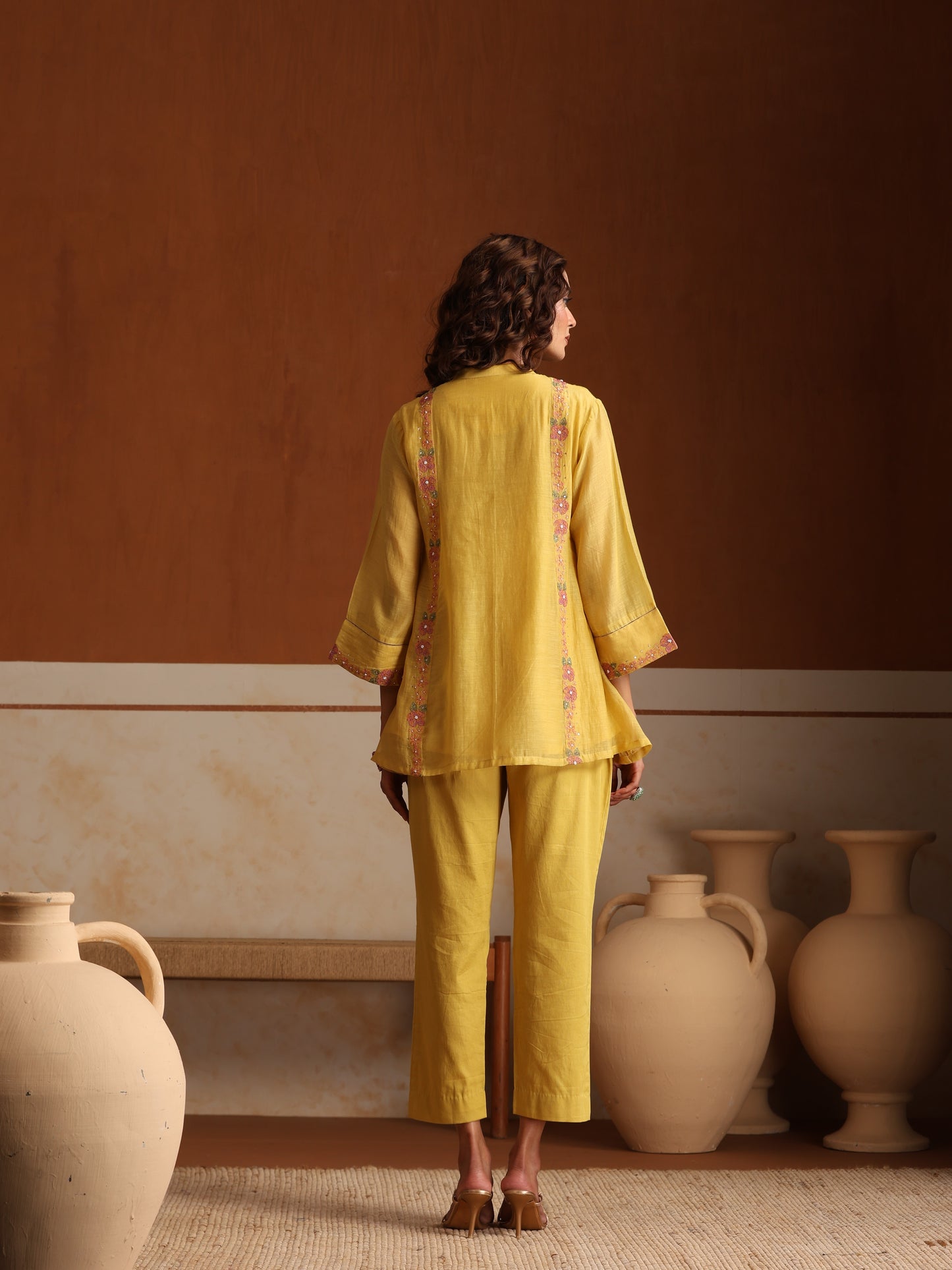 Daffodil Cord Set - Yellow