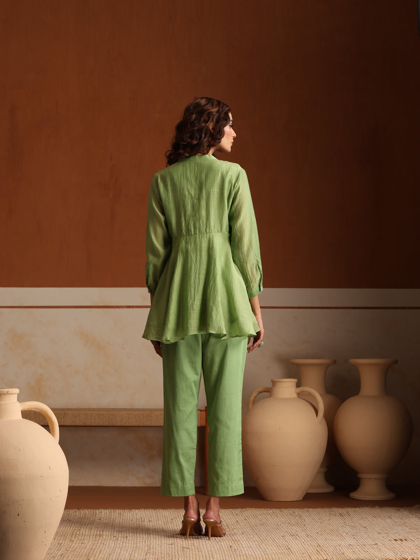 Zinnia Cord Set - Green