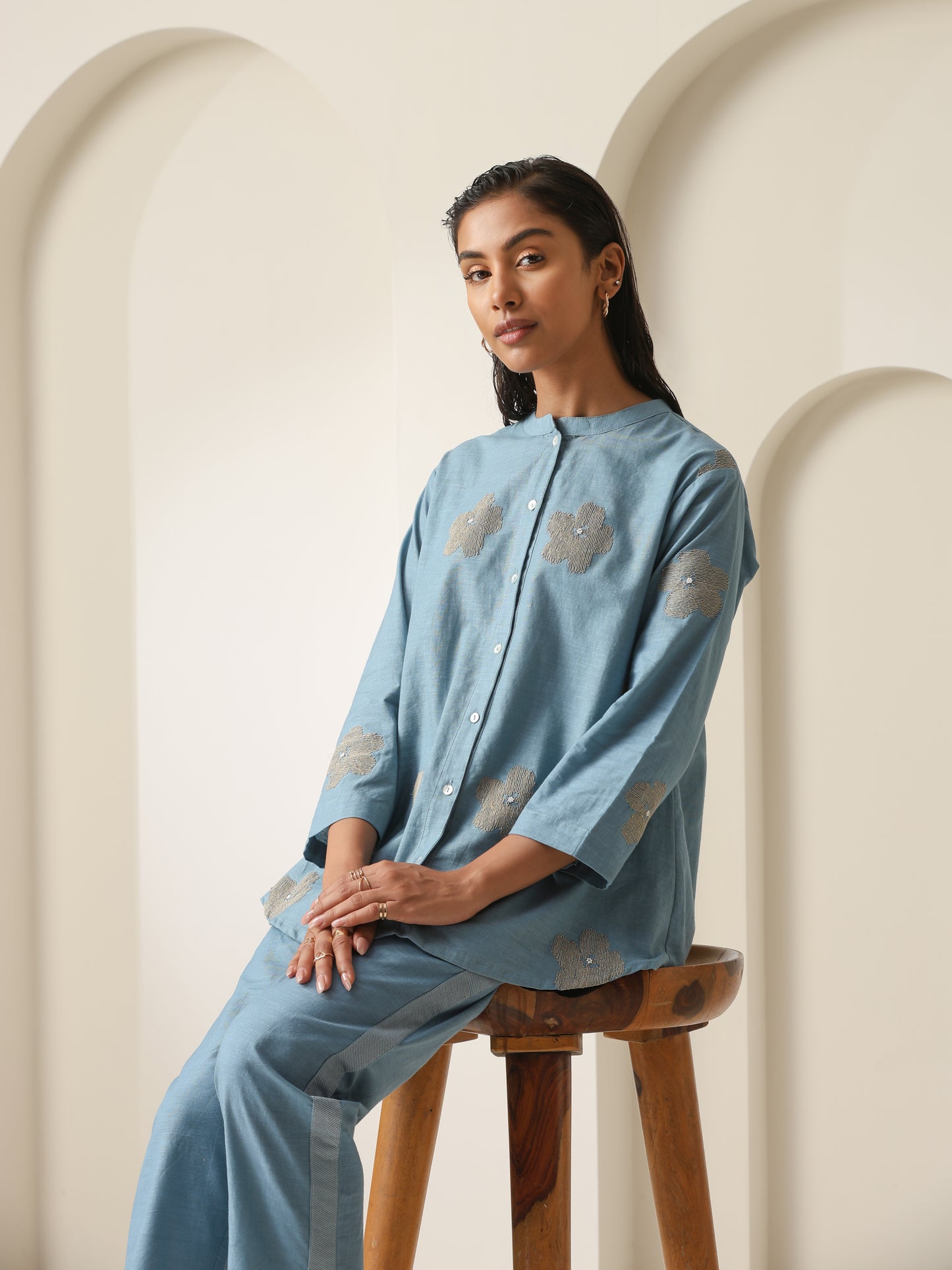 Serene Cord Set - Blue