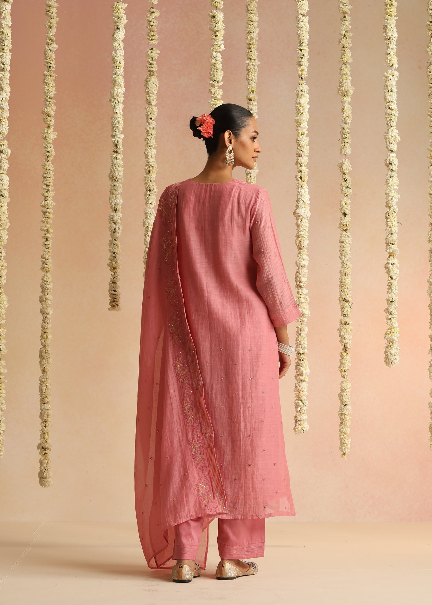 Nakasha Suit Set - Rose Pink