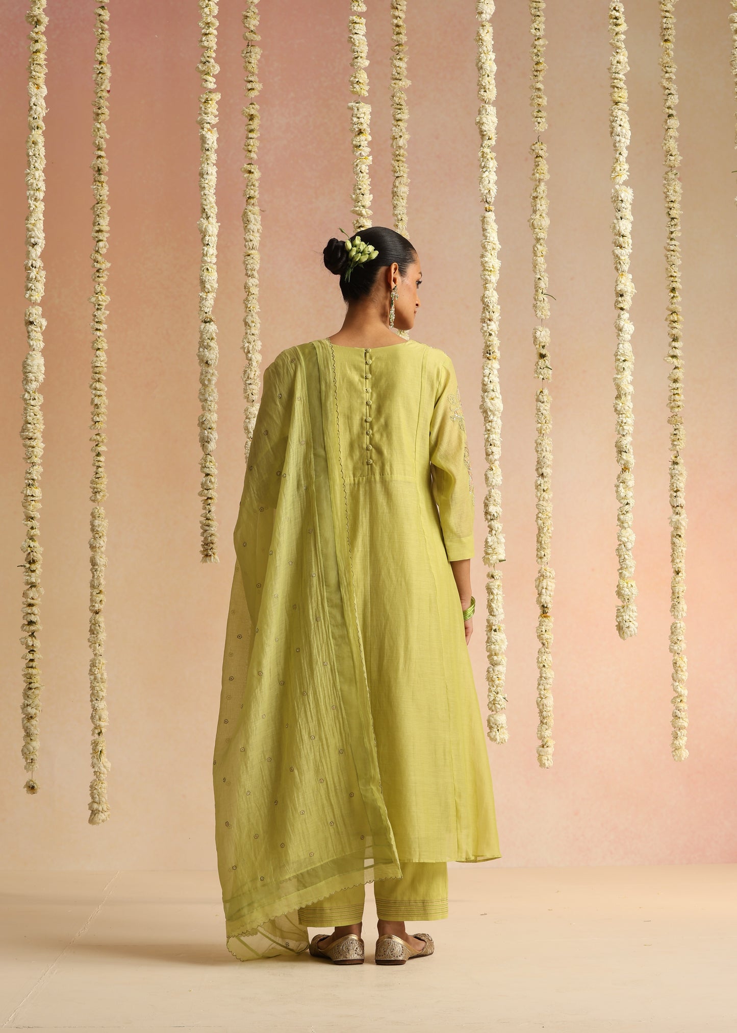 Chandni Suit Set - Lime