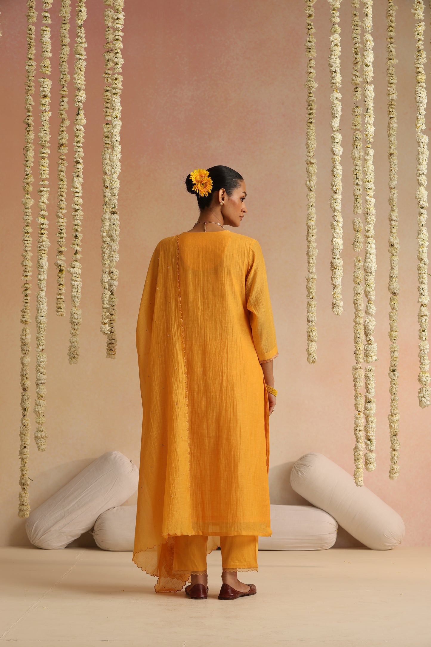 Jhilmil Suit Set - New Gold