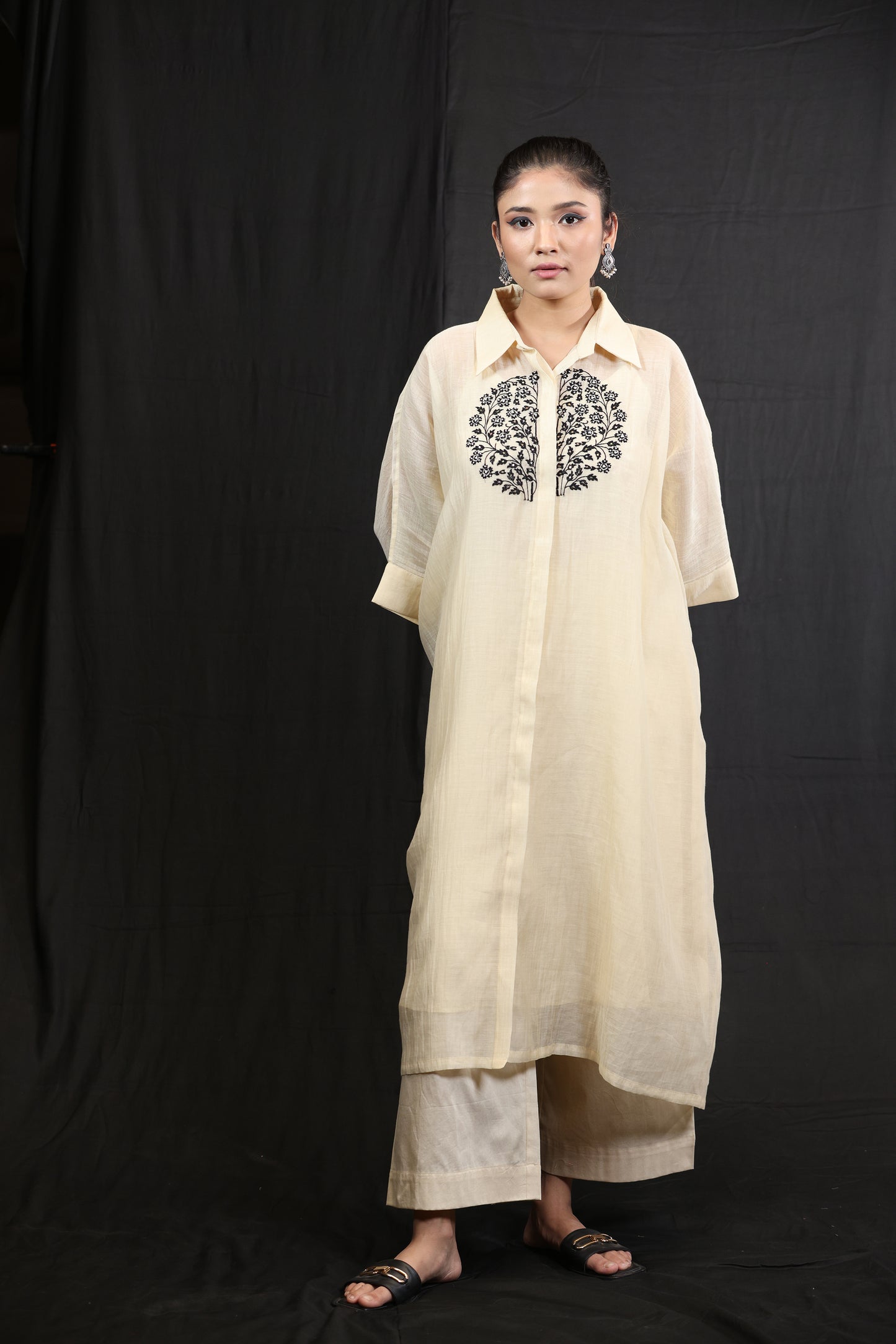 Flo Kaftan Set - Offwhite