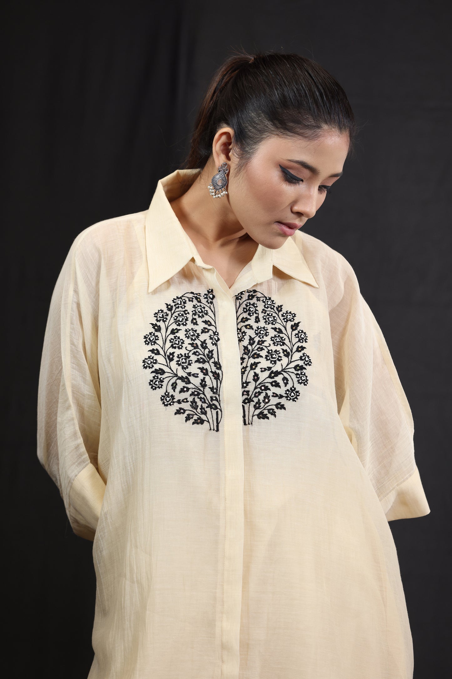 Flo Kaftan Set - Offwhite