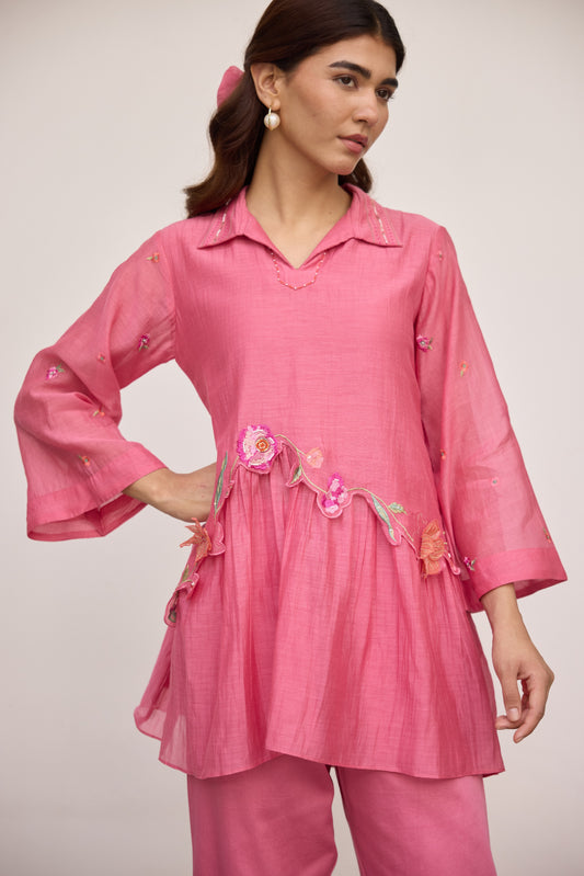 Petal Path Cord Set- Pink