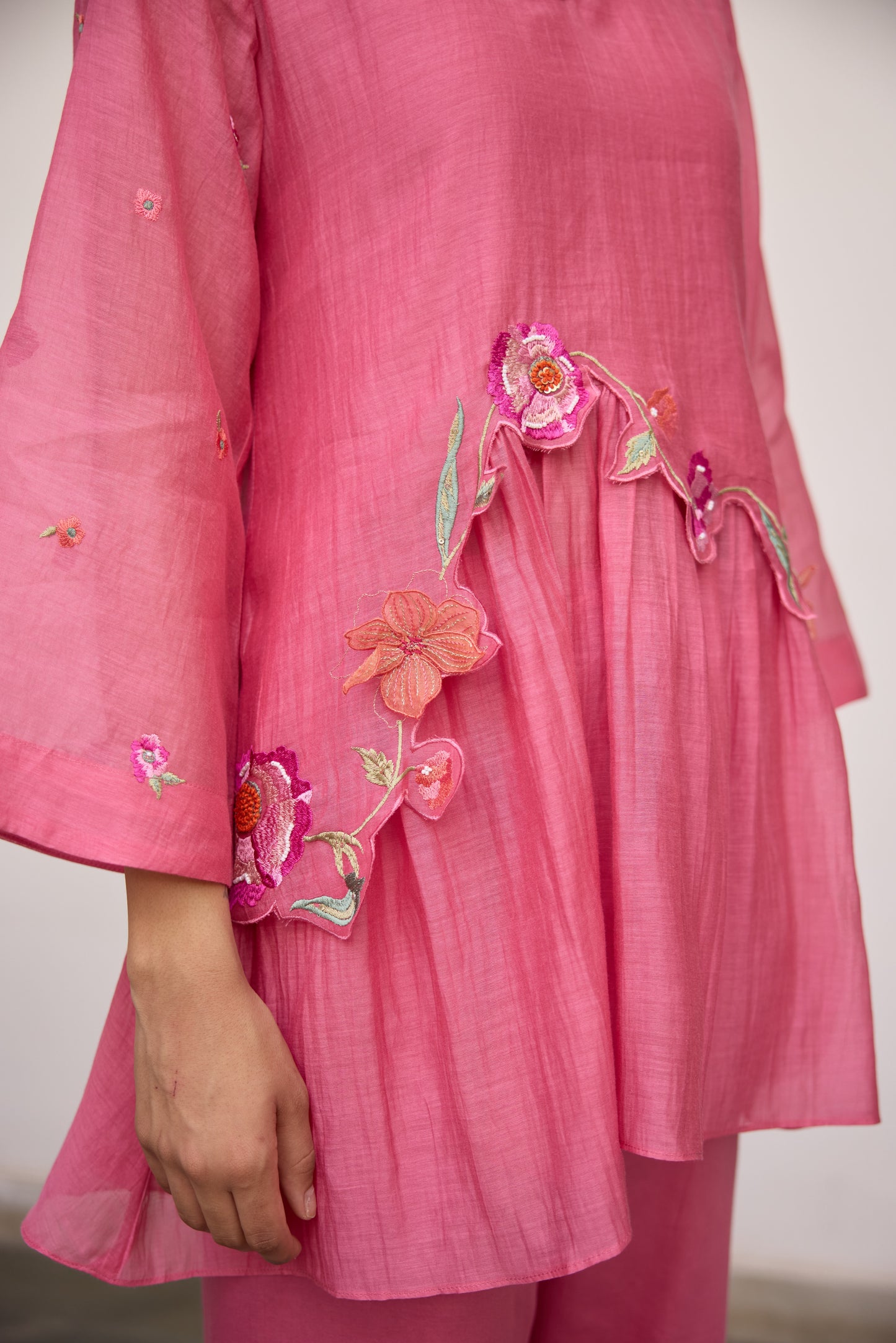 Petal Path Cord Set- Pink