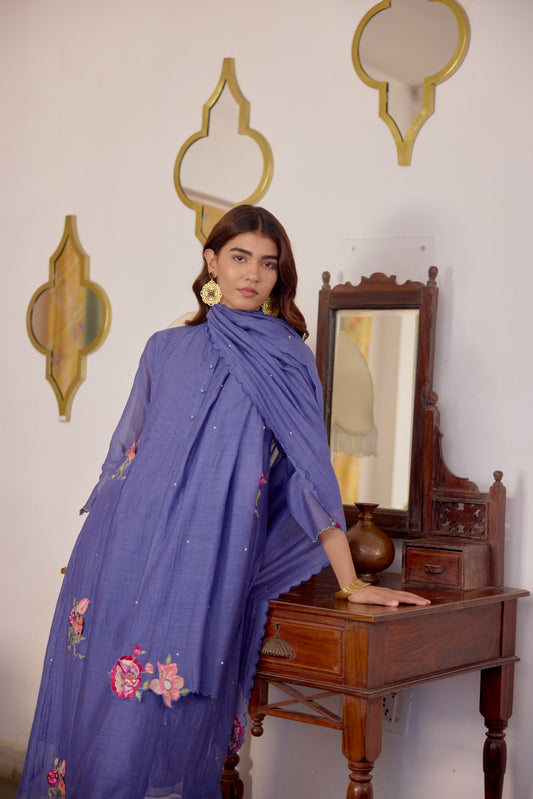 Bluebell Blush Suit Set
