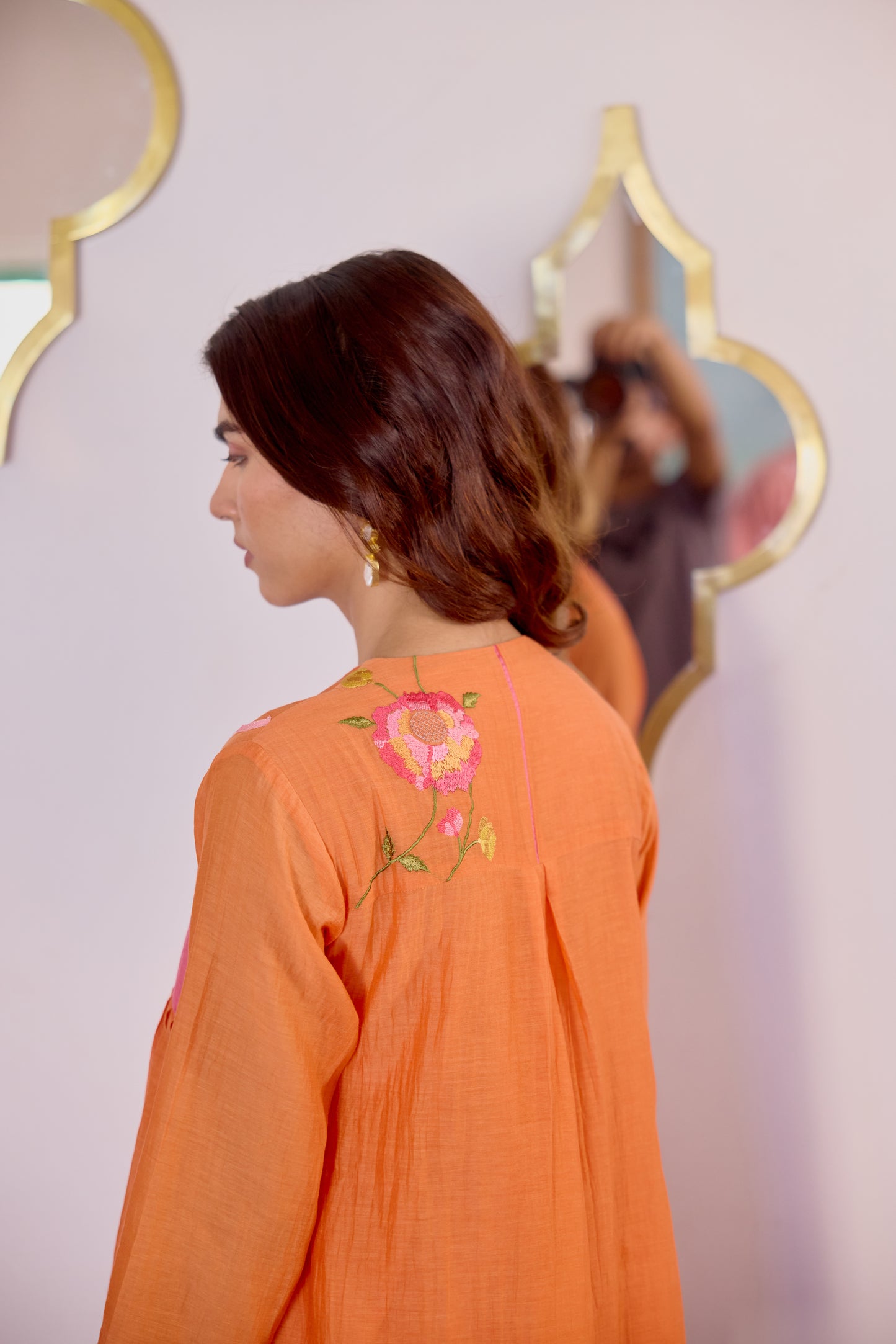 Bloom & Sky Cord Set- Orange