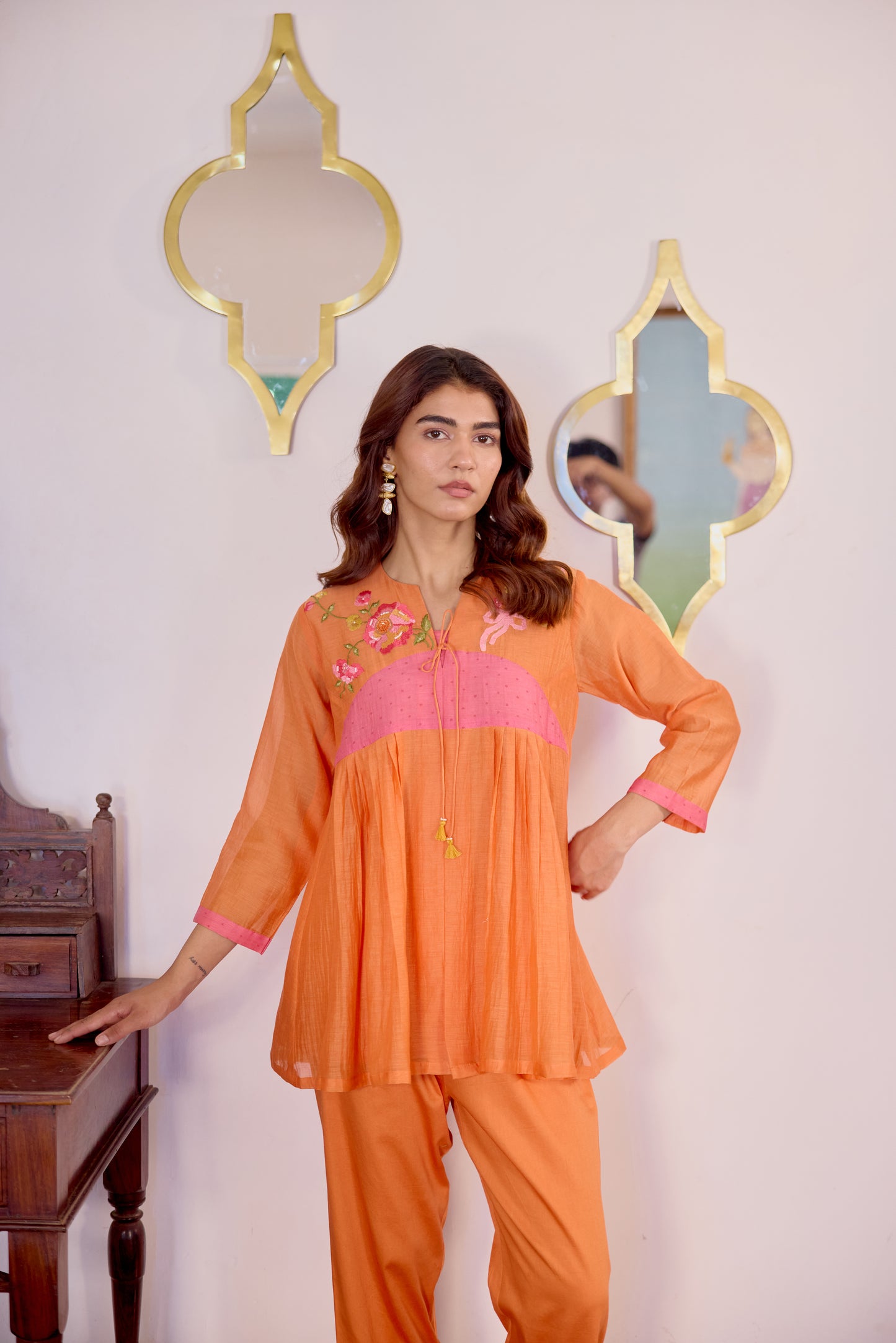 Bloom & Sky Cord Set- Orange