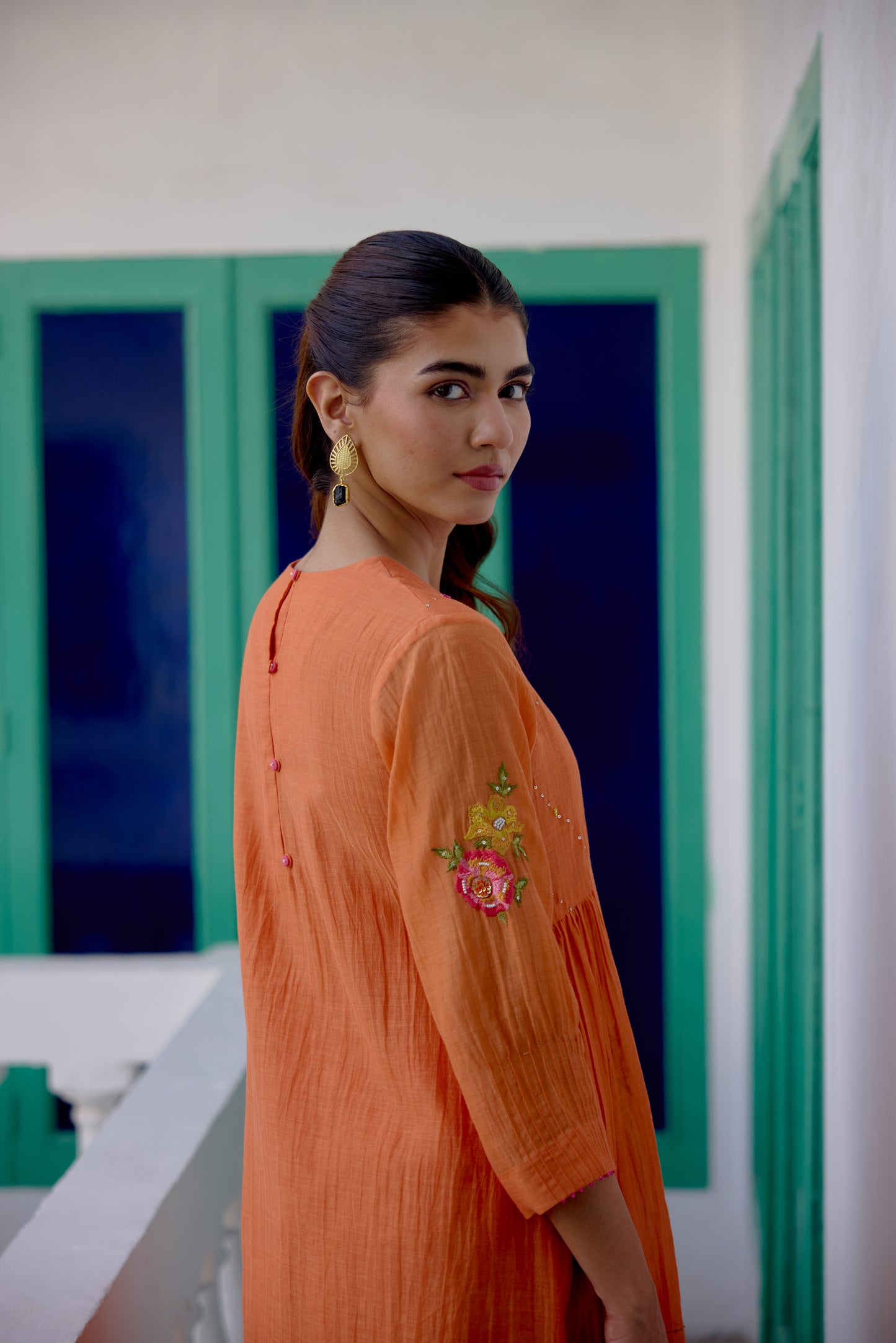 Tangerine Love Suit Set