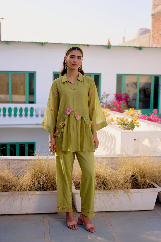 Petal Path Cord Set- Green