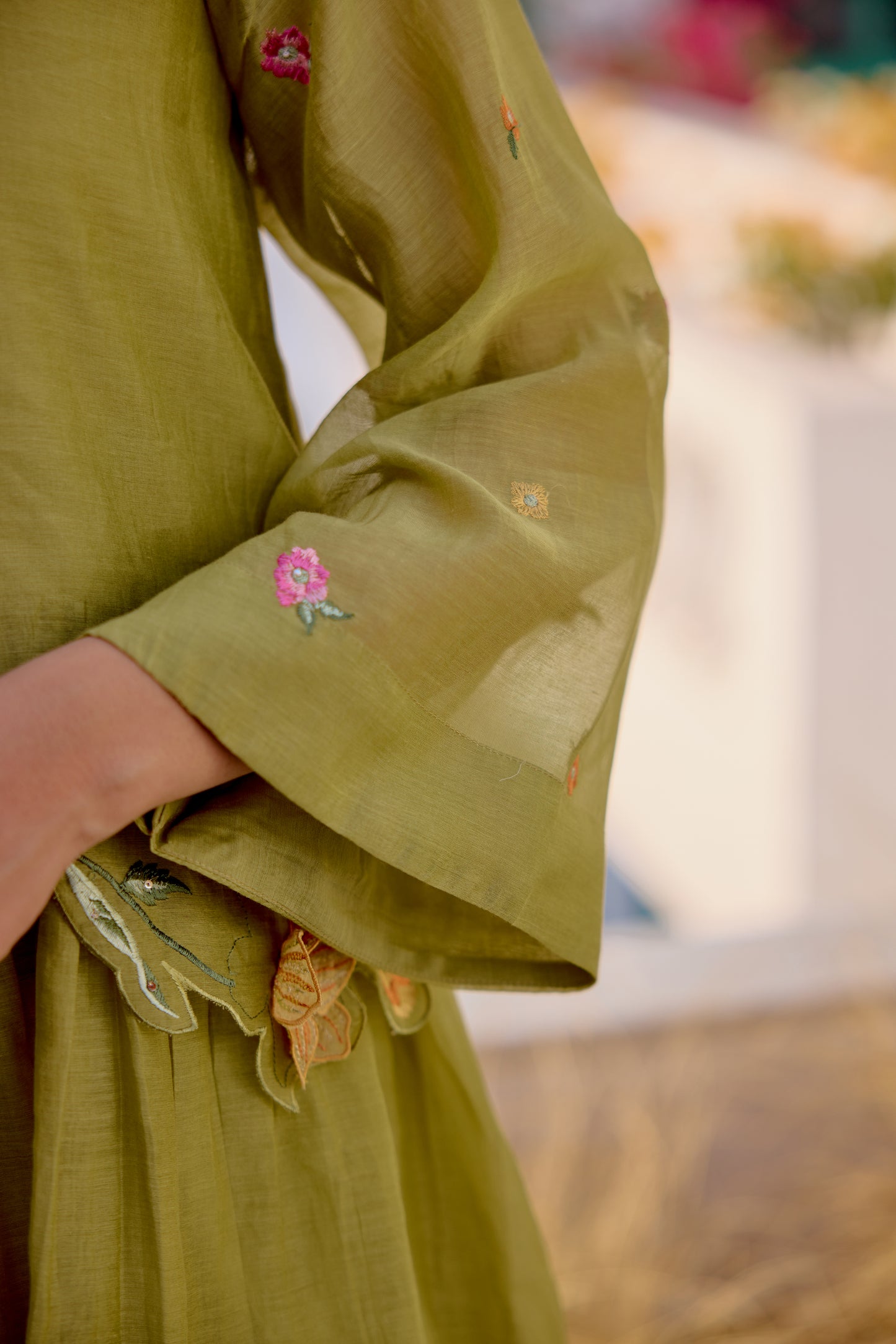 Petal Path Cord Set- Green