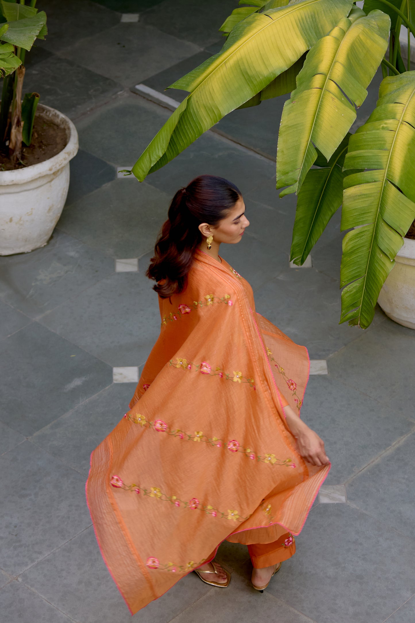 Tangerine Love Suit Set
