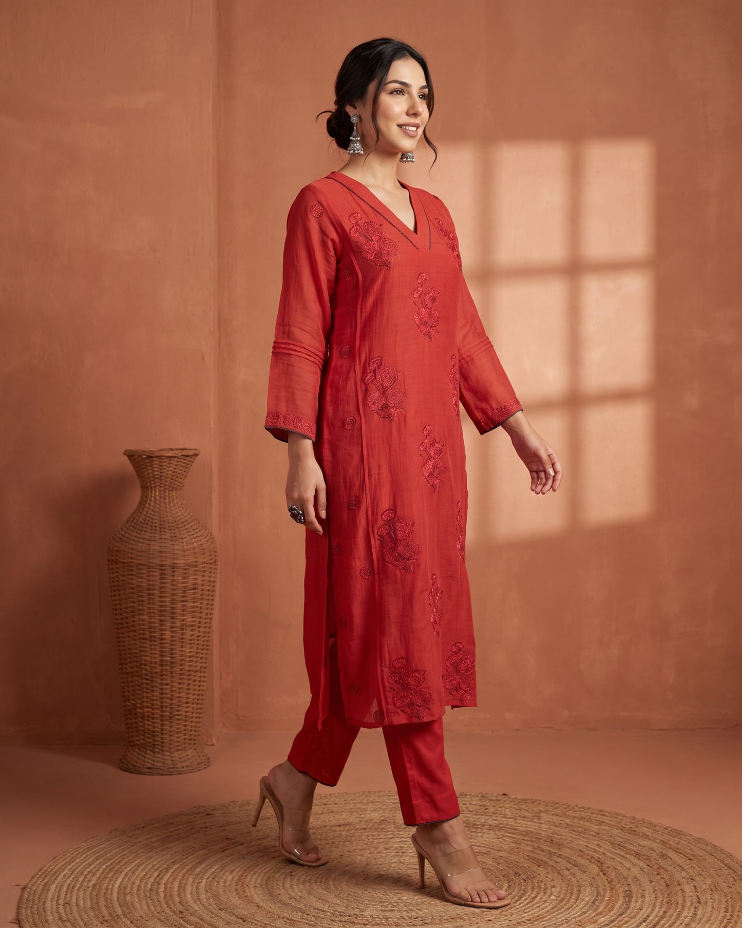 Sunheri Suit Set- Red