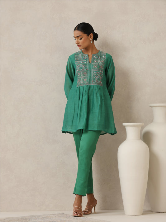 Gazal Coord Set- Green