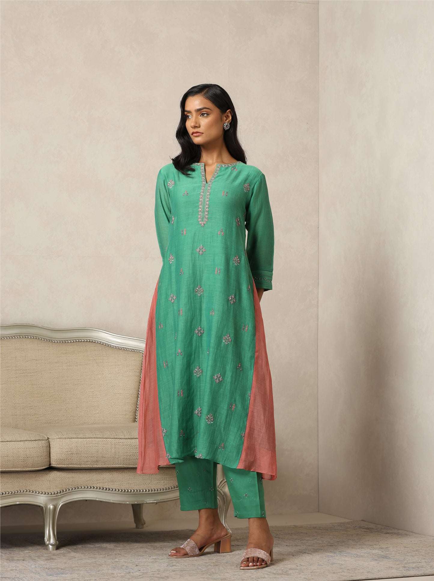 Chaya Suit Set- Green