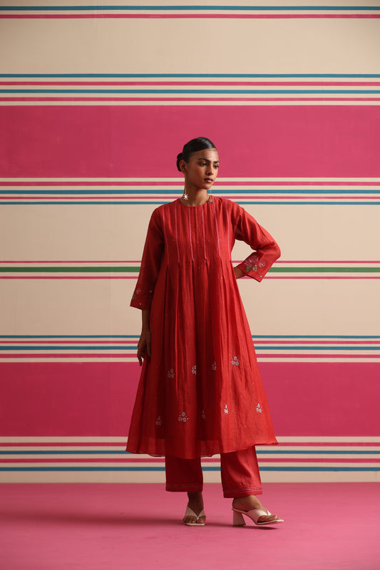 BirchSong Suit Set - Red