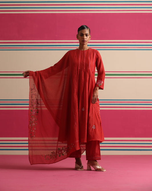 BirchSong Suit Set - Red