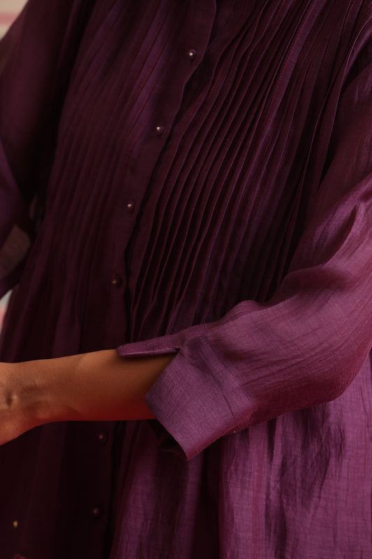 Blush Wood Cord Set - Purple