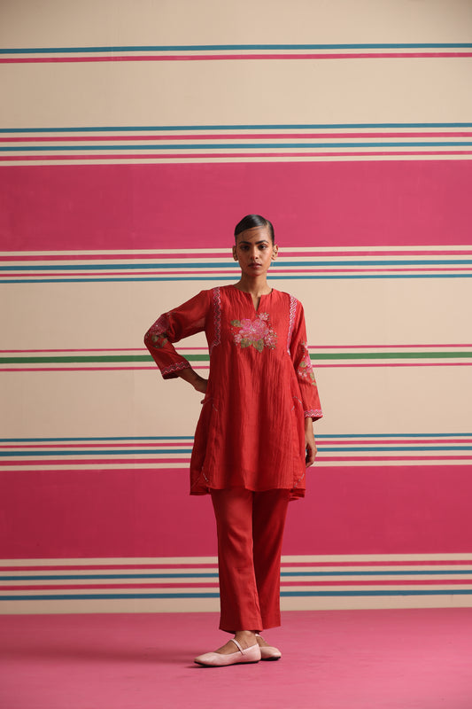 Mist Fall Cord Set - Red