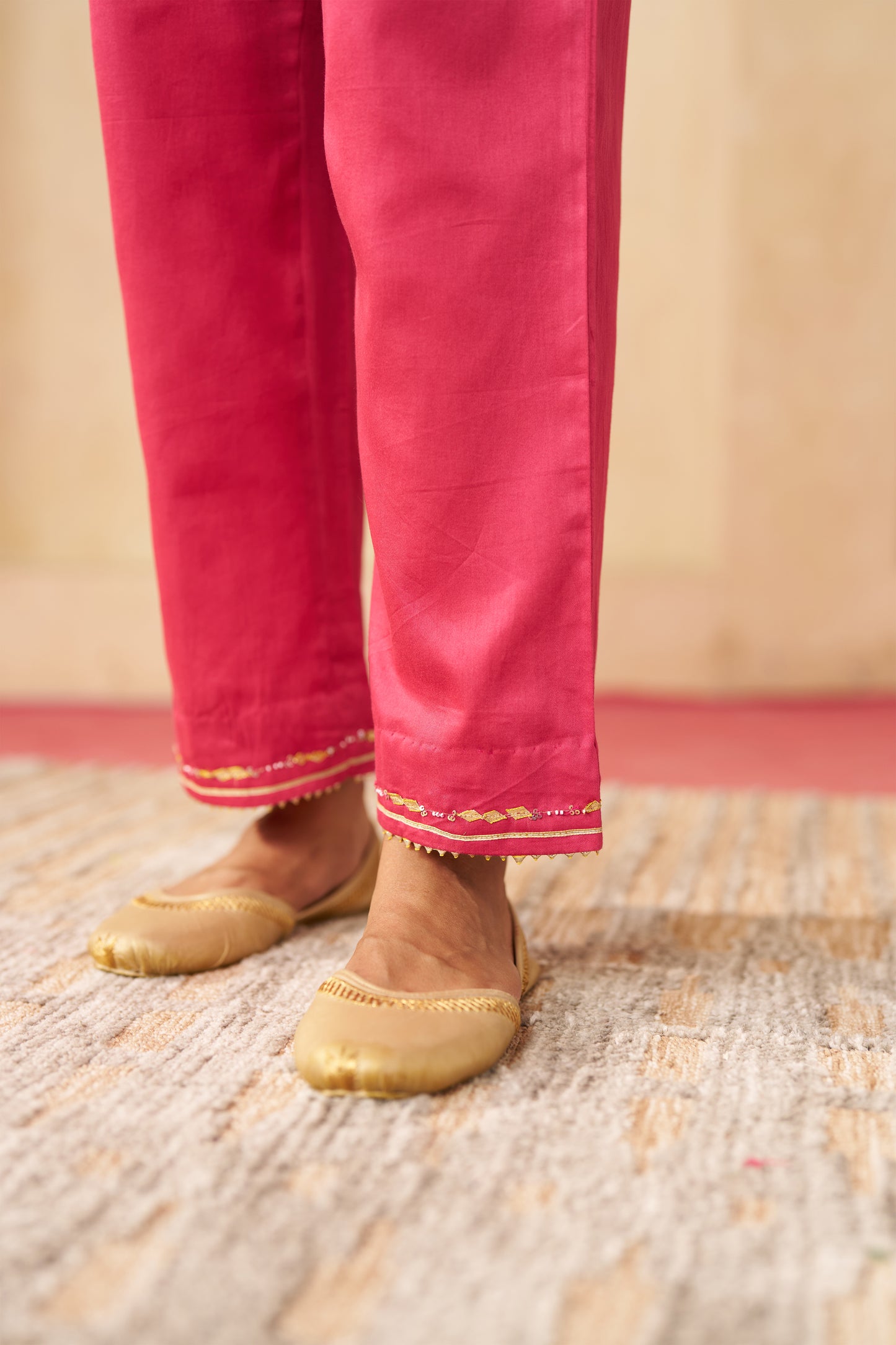 Rajsi Roop Cord Set- Pink