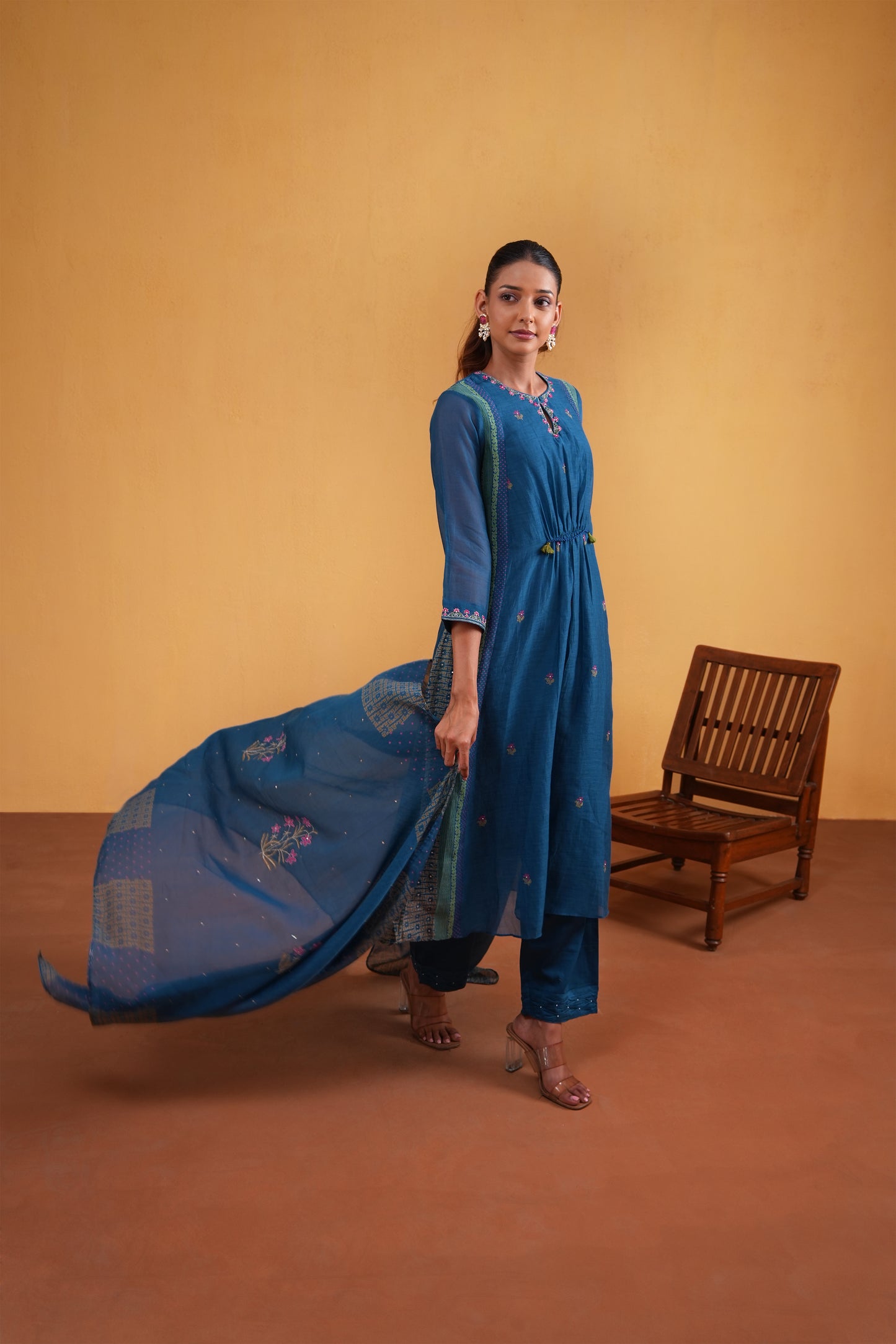 Rangrez Suit Set- Blue