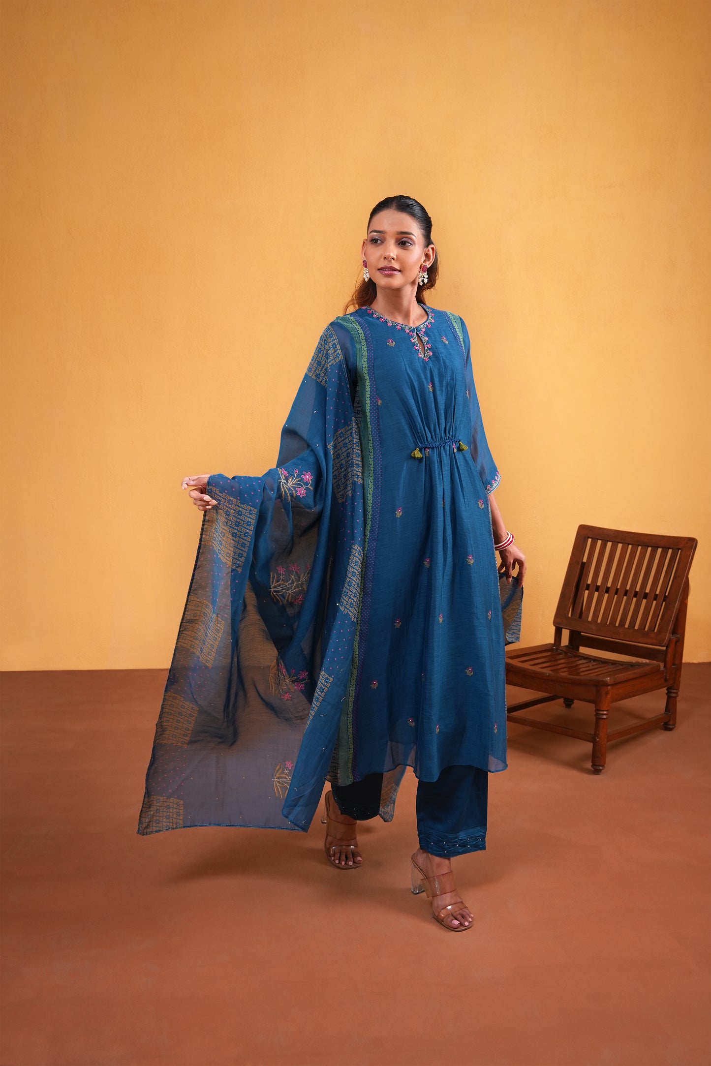 Rangrez Suit Set- Blue