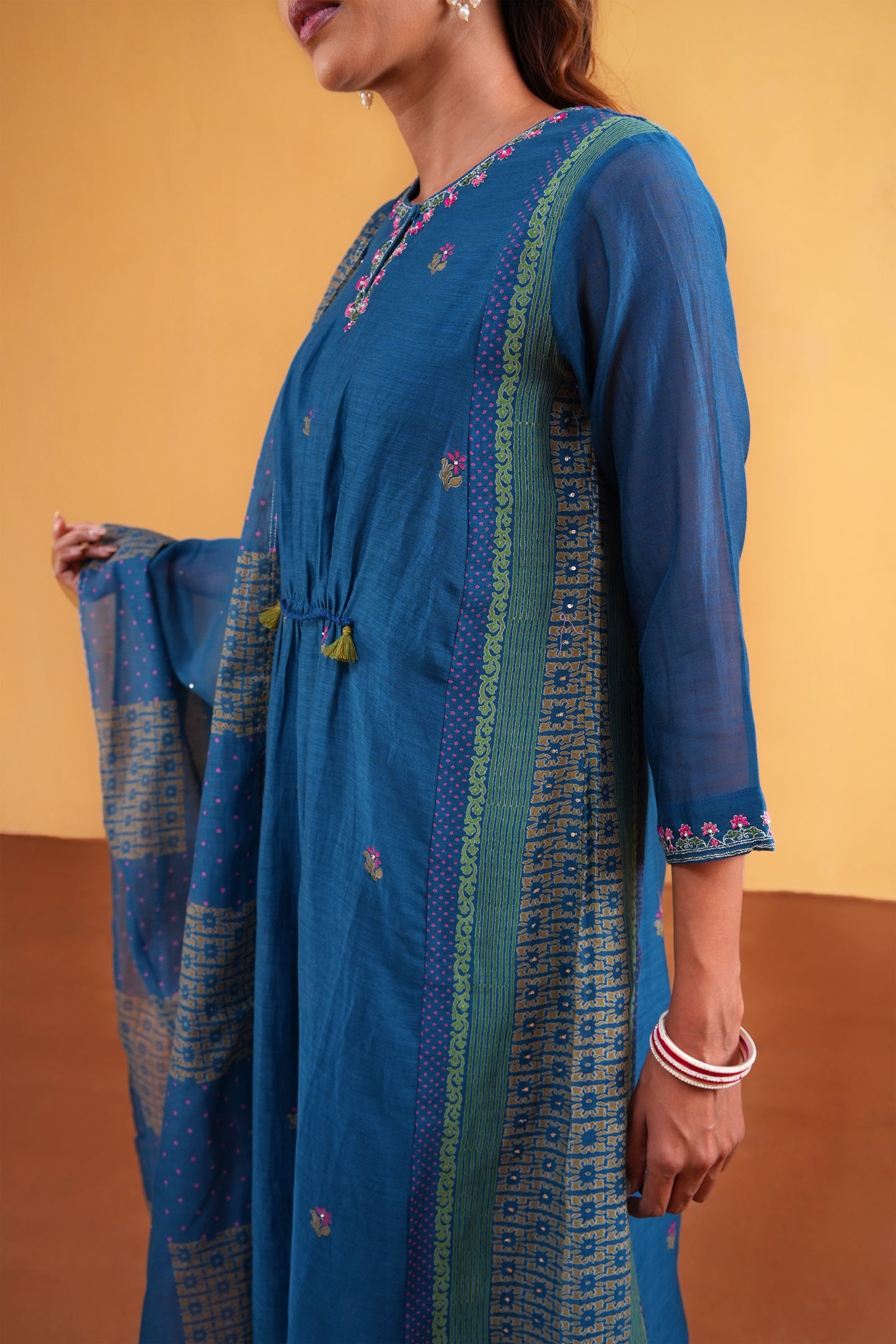 Rangrez Suit Set- Blue