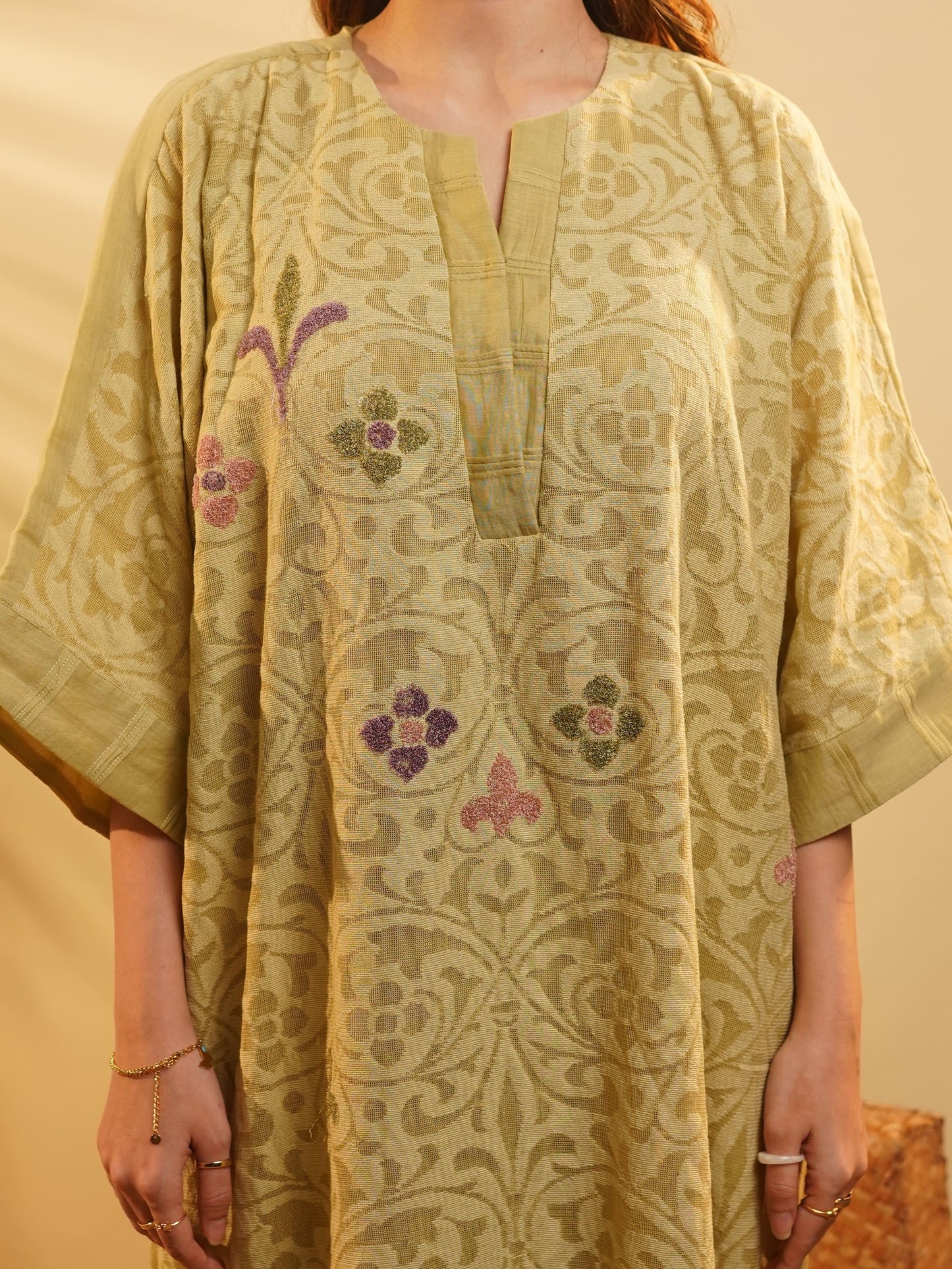 Sage Kurta Set - Green