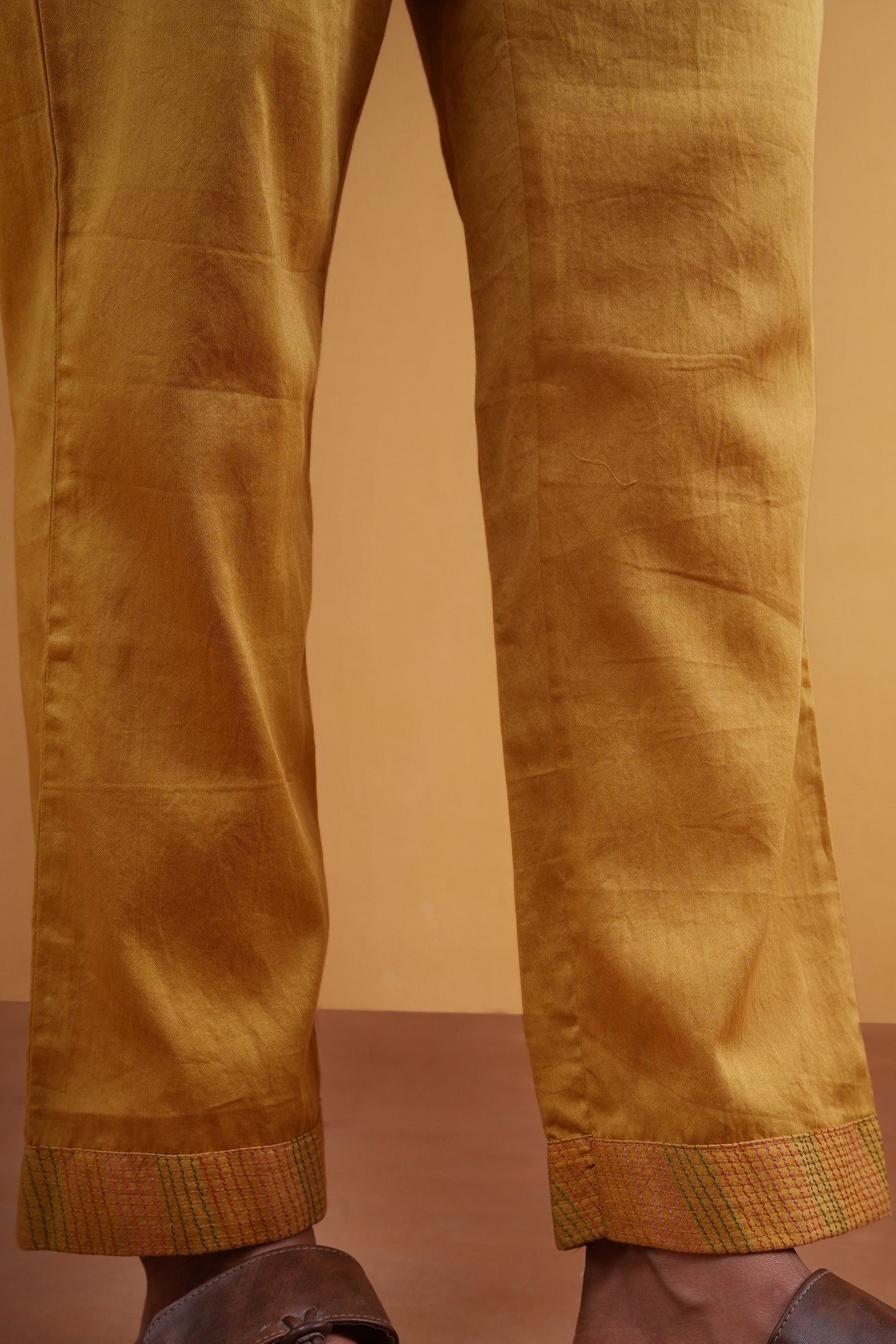Kesari Cord Set- Mustard