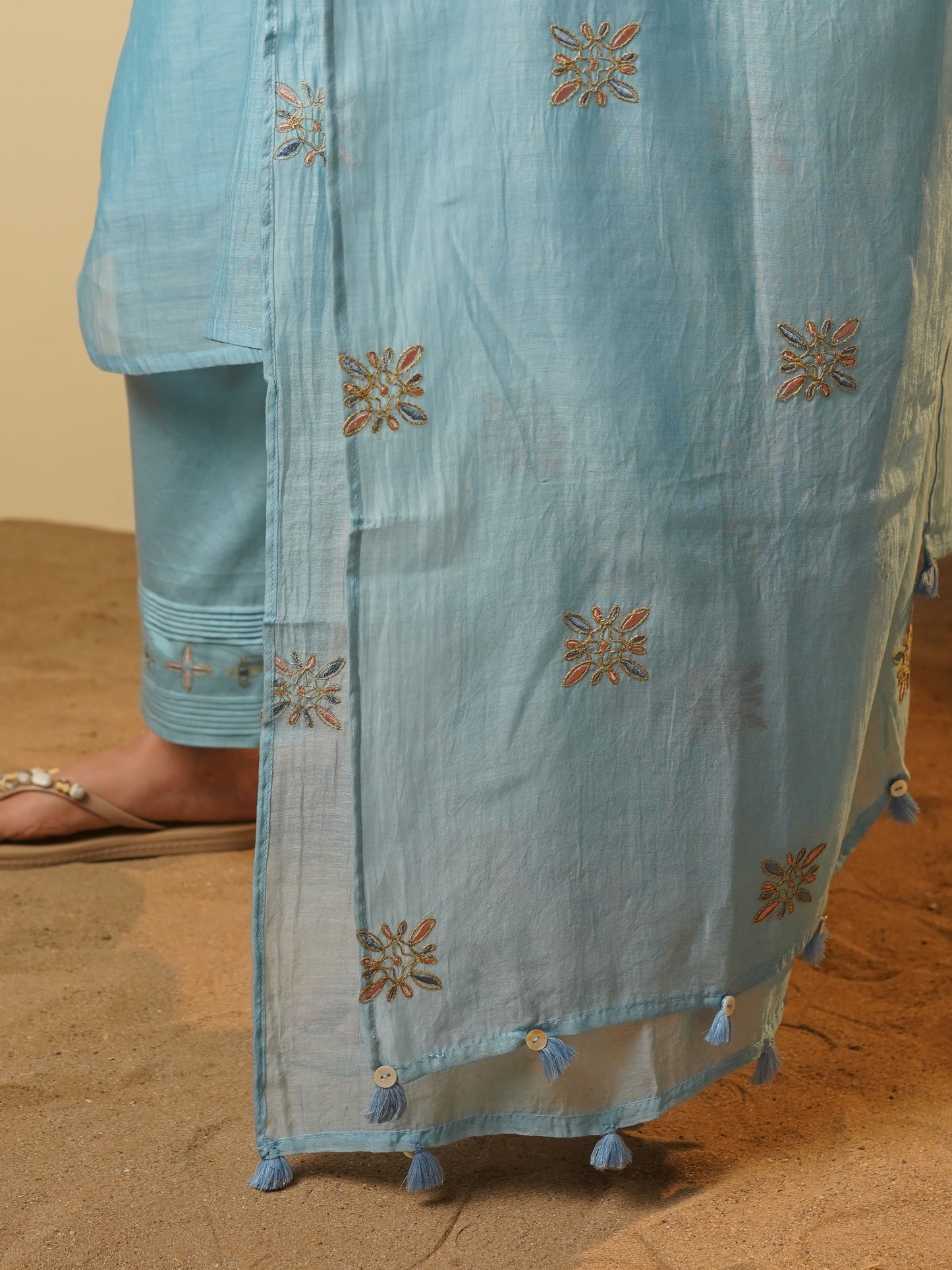 Coast Kurta Set - Blue