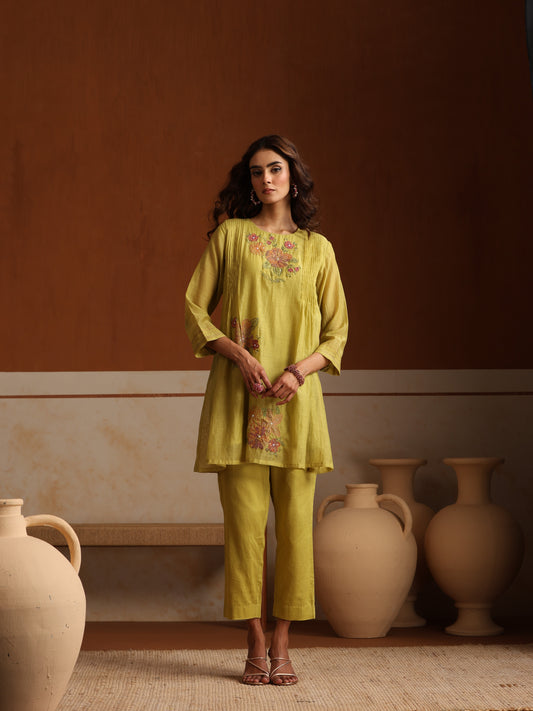 Iris Cord Set - Lime