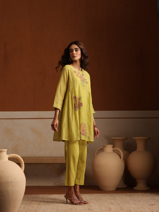 Iris Cord Set - Lime