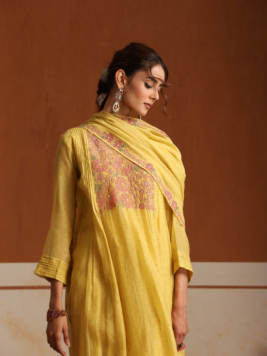 Sunflower Suit Set - Yellow