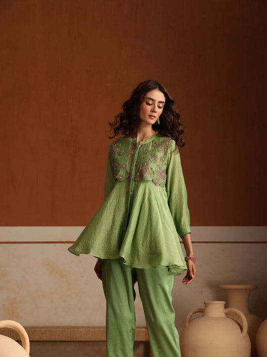 Zinnia Cord Set - Green