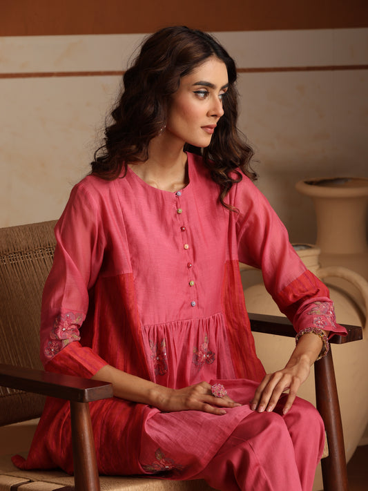 Tulip Cord Set - Pink