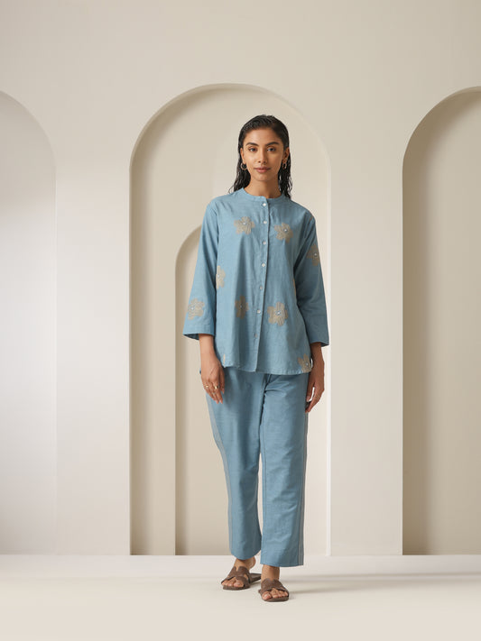 Serene Cord Set - Blue