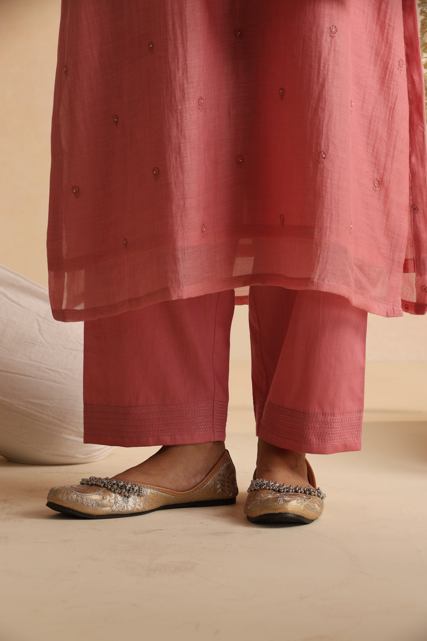 Nakasha Suit Set - Rose Pink