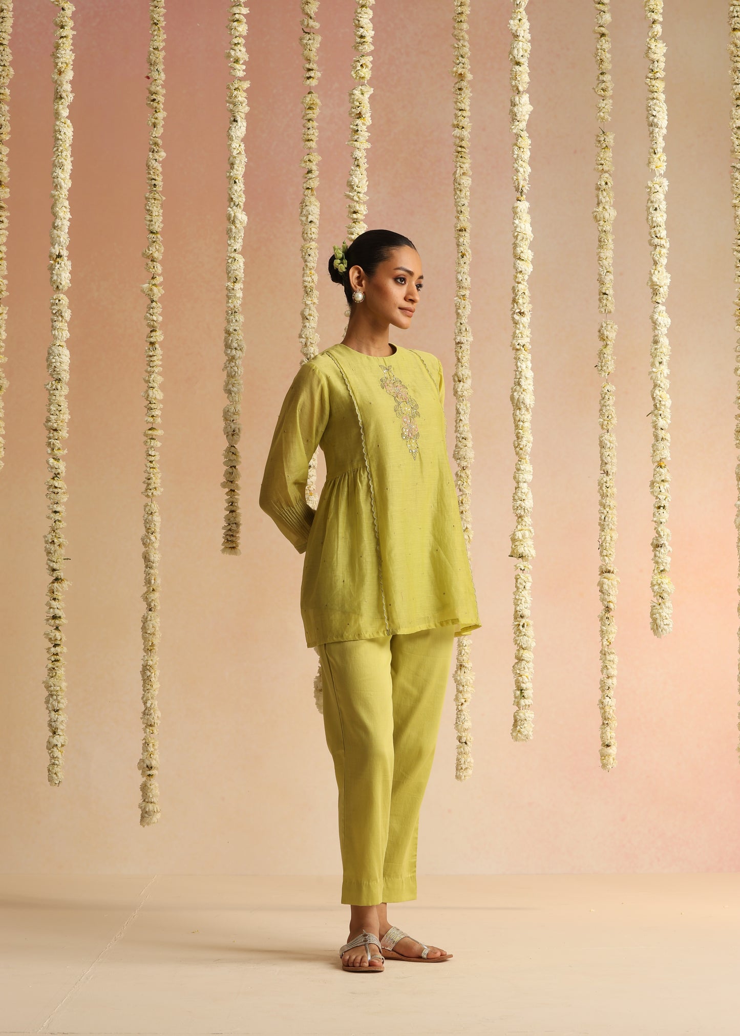 Noor Cord Set - Lime