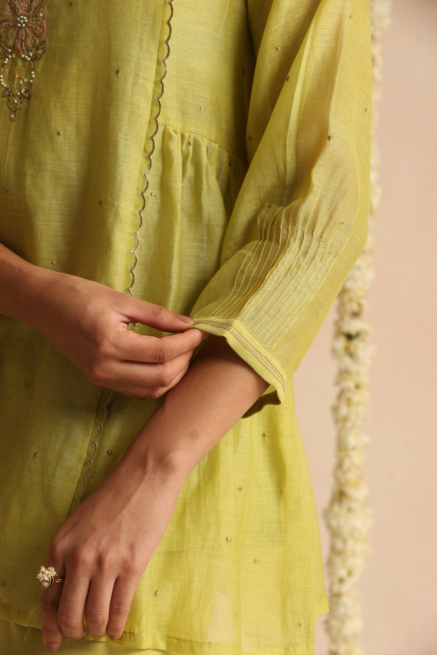 Noor Cord Set - Lime