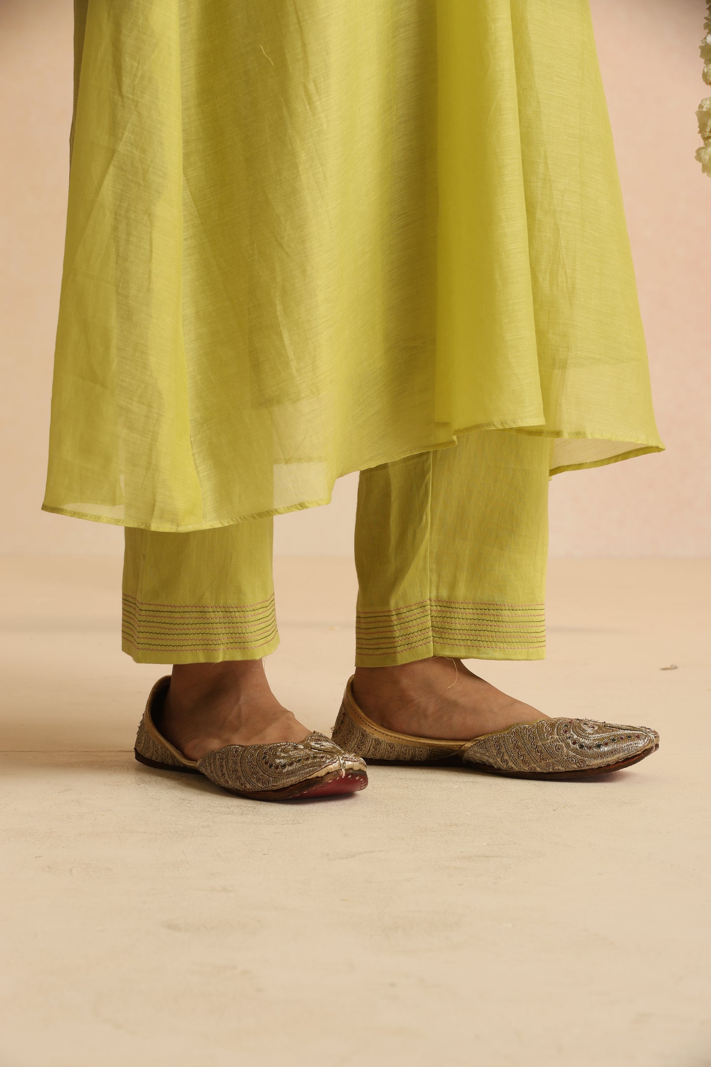 Chandni Suit Set - Lime