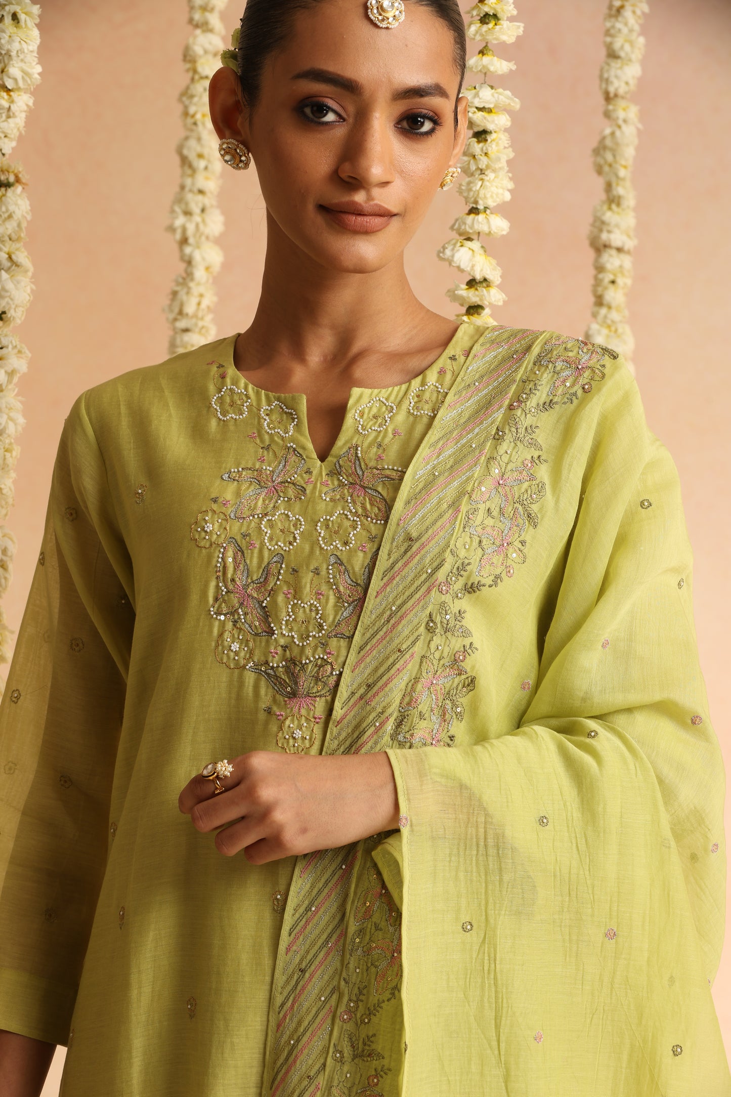 Nakasha Suit Set - Lime