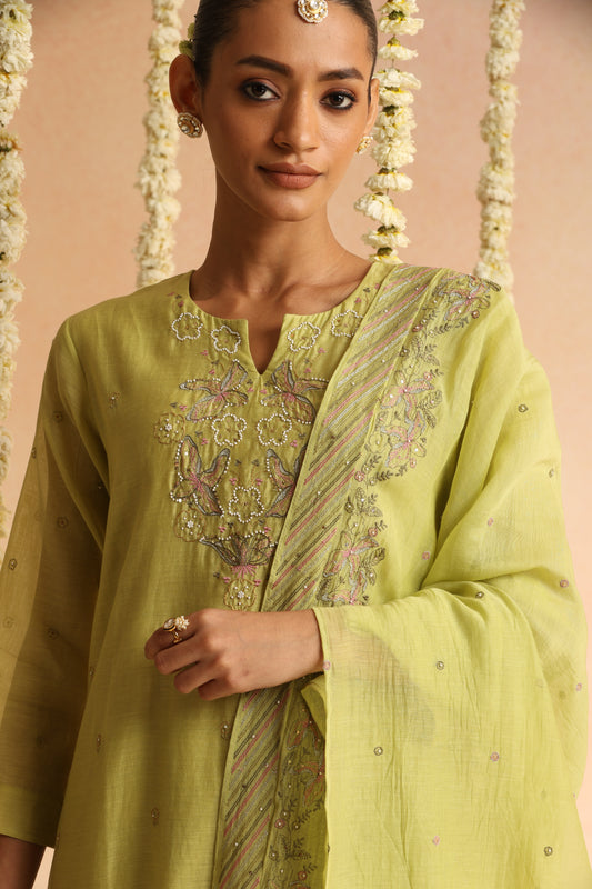 Nakasha Suit Set - Lime