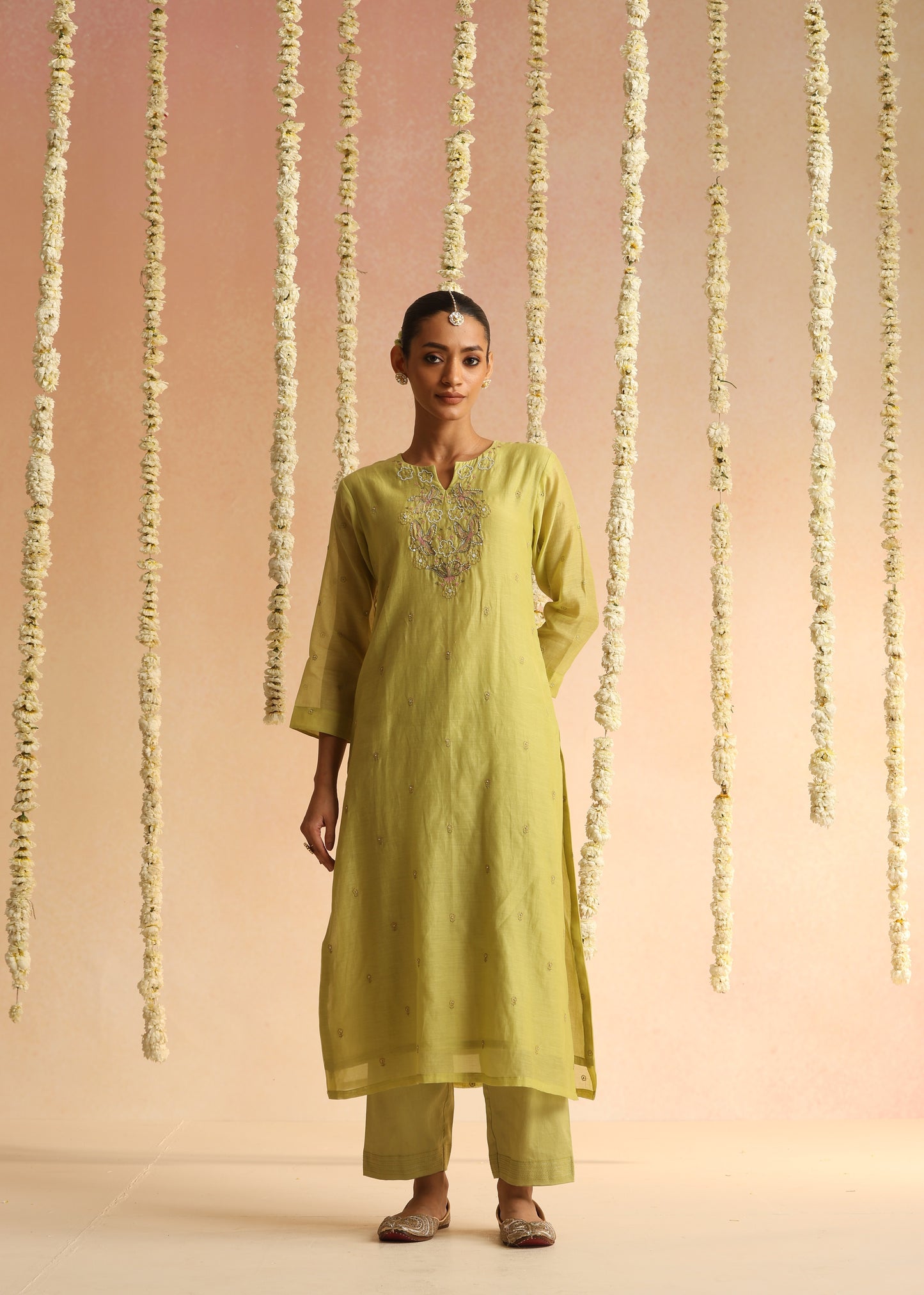 Nakasha Suit Set - Lime